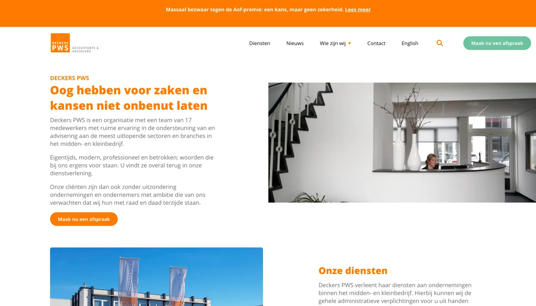 Website van deckers pws